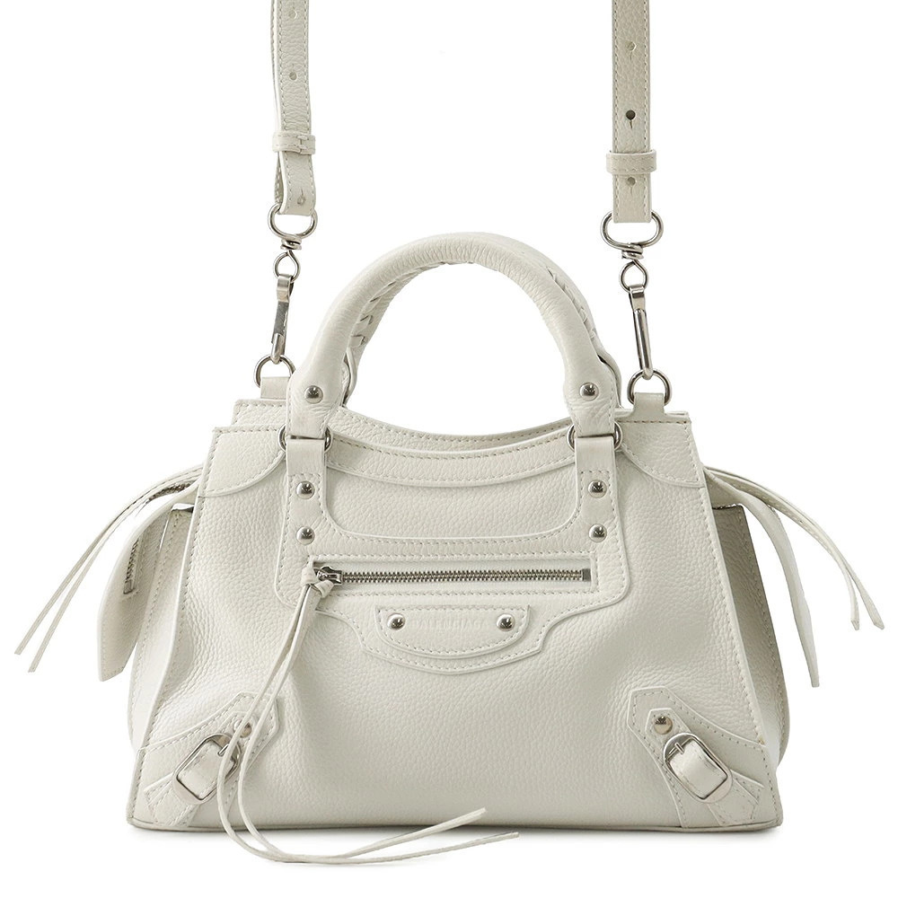 Balenciaga Neoclassic Handbag Shoulder Bag White